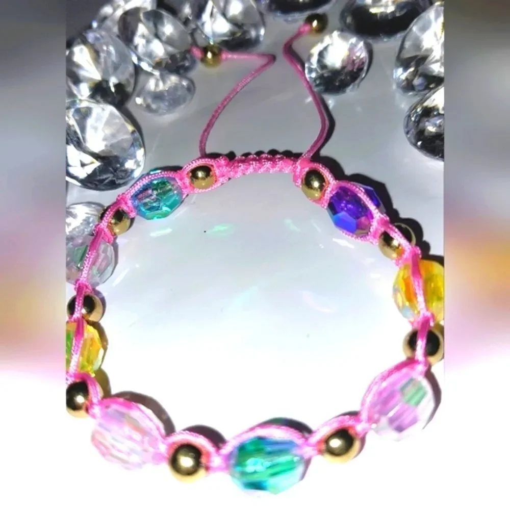 Beautiful Youth Girls adjustable beaded bracelet